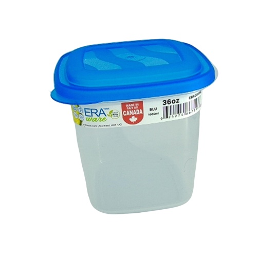 food storage container high square 36 oz ERAware made in Canada