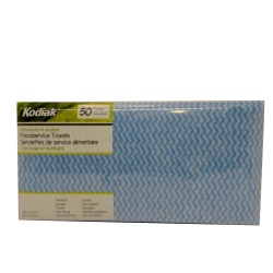Foodservice towels all-purpose and reuseable 50 pack 60x30cm 23.6x11.75 inch Kodiak