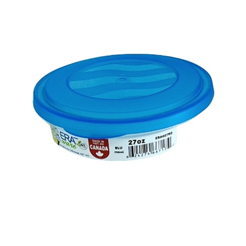 food storage container round 27 oz ERAware made in Canada