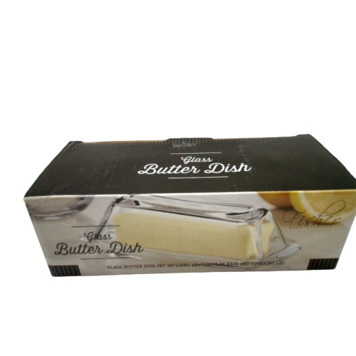 Glass Butter Dish Fisher Home Products