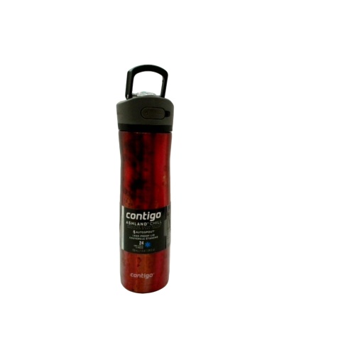 Insulated Water Bottle 709mL Ashland Chill Red Contigo