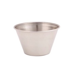 SAUCE CUP 4OZ STAINLESS STEEL RESTO