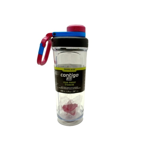 Shake & Go Mixer Bottle 828mL Blue/Poppy Contigo Fit