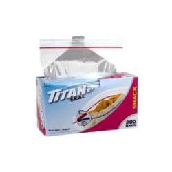 SNACK BAG 200/PK TITAN SEAL