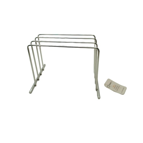 Stainless Steel Cutting Board Rack 3 Slot Thirteen Chefs