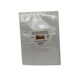 Vacuum Sealer Bags 8x12" 100pk. Grizzly"