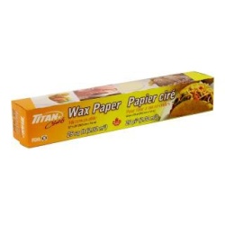 WAX PAPER 12 x 25' 24/CS TITAN"