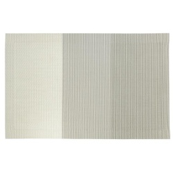 Woven Pvc Placemat Set Of 4 Maison Grey 17.7 X 11.8" X 0.1"