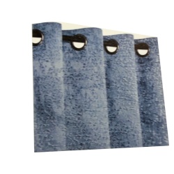 Curtain Ultimate blackout with metal grommets 54x84 inch 1.37x2.13m - bluestone