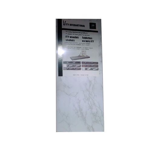 floating wall shelf 60 cm/23.6 - marble