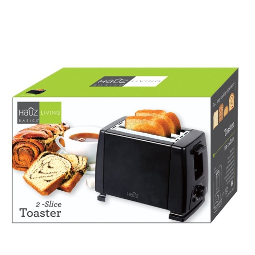 Toaster 2 Slice - Black