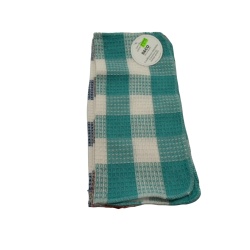 Basketweave Dishcloth cotton 13x13 inch 33x33cm assorted colours