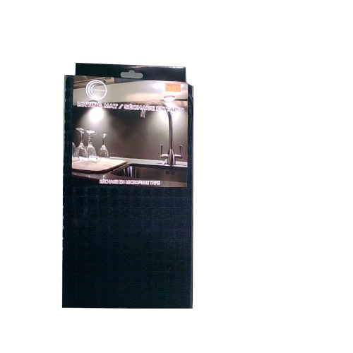 Drying Mat Microfibre Black 15x20