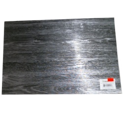 Placemat Wood Look Design Heavy Black