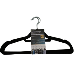 clothes hanger velvet 4 pieces