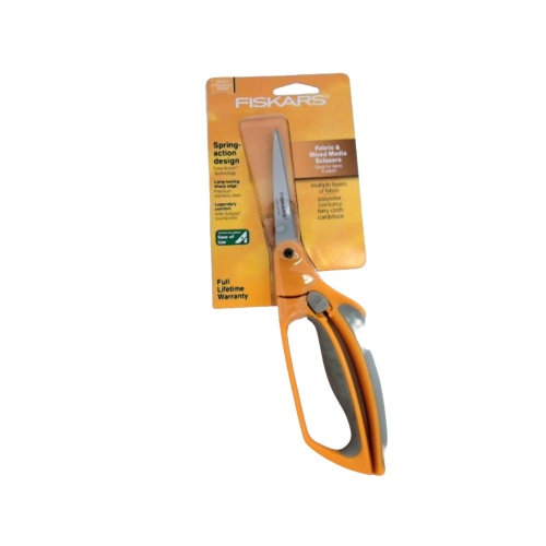 Fabric & Mixed Media Scissors Spring Action Fiskars