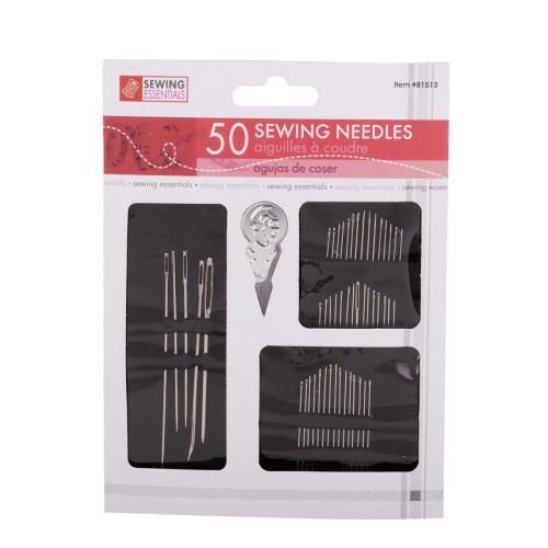 SEWING  NEEDLE SET W/TH 50PC Assorted SIZES Sewing Essentials
