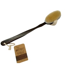 Exfoliating Shower Brush 16 Wood Handle Natural Elements"