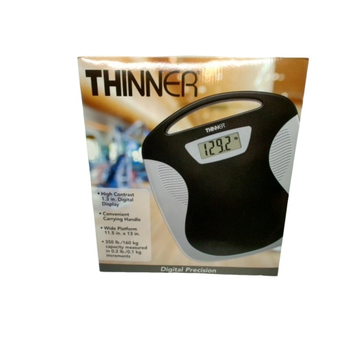 Portable Digital Bathroom Scale 1.3 Display Thinner