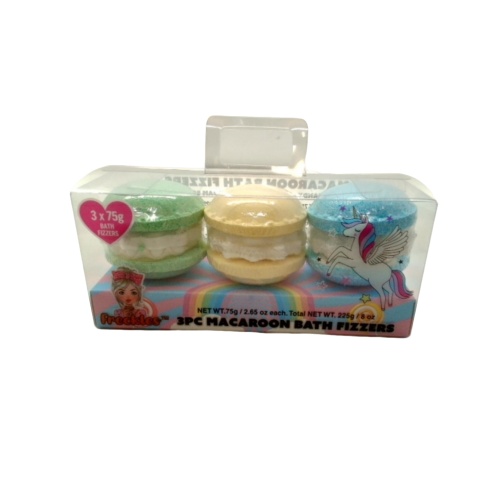 3pc. Macaroon Bath Fizzers Freckles