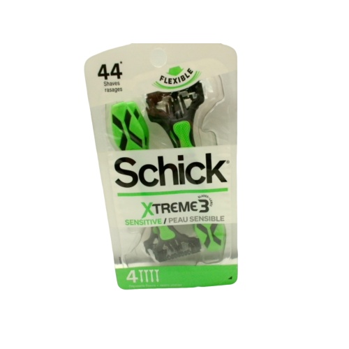 Disposable Razor 4pk. Extreme 3 Schick