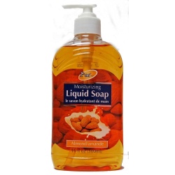 LIQUID SOAP PUREST 500ML LIQUID SOAP CLEAR- ALMOND