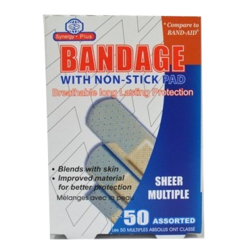 Bandage Breathable Long Lasting Protection 50pk