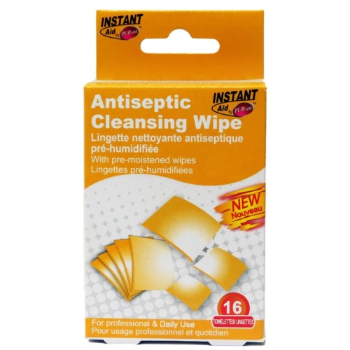 CLEANSING WIPES INSTANT AID BY PUREST ANTISEPTIC