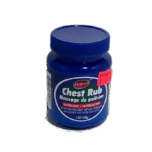 Chest Rub 4 oz. Purest
