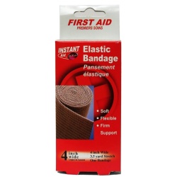 Elastic bandage 4 inch x 3.5 yards - instant aid