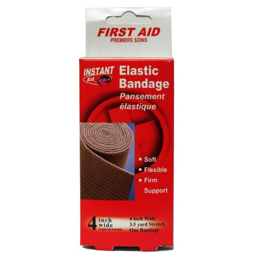 Elastic bandage 4 inch x 3.5 yards - instant aid