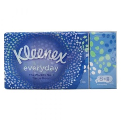 Facial Tissues 8pk Everyday Sheets Kleenex
