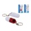 PILL CASE KEYCHIAN, 6X2.5CM 2ASST BODICO