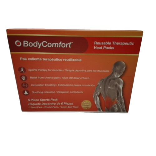 Renewable Heat Pack 6pc. Sports Pack SomaCare