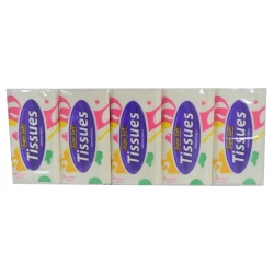 Super Tissue 3ply 10pcs/bag, 10bags/pk