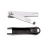 Toe Nail Clipper w/ Catcher, 82mm, 2col: blk&wht Bodico