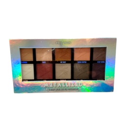 Make Up Kit Metallized Profusion 10 Eyeshadows