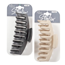 Claw Clip Matte 2 Asst. Stylin'