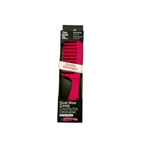 Dual Row Comb 2 In 1 Pro Brite The Knot Dr. Conair