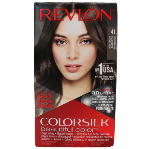 Hair Colour Colorsilk #41 Medium Brown Revlon