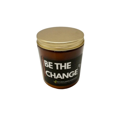 Hand Poured Candle Be The Change 9oz. Coconut Bamboo