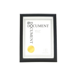 FRAME CASPIAN 8.5X11 DOCUMENT BLACK