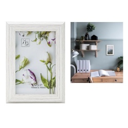 Frame Winsor 4X6 WEATHERED WHITE WOOD EFFECT (AZ) Kiera Grace"