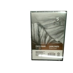 Photo Frame 4 x 6" 3pk. Black"
