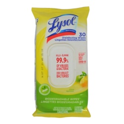 Disinfecting Wipes 30pk Citrus Lysol