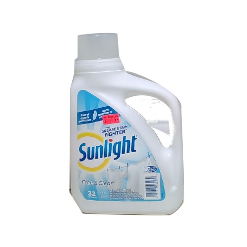 Laundry Detergent Free and Clear 1.47L. Sunlight