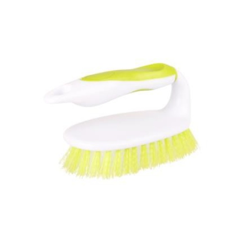 Scrubbing brush with handle iron shaped V-Kleen