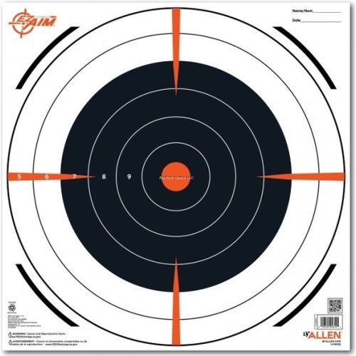 Paper Target 12 EZ Aim Bullseye 13Pk Allen