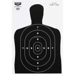 Paper Target 12x18 Silhouette Eze-Scorer 10Pk Birchwood Casey"