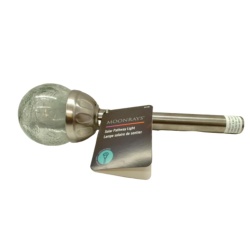 Solar Pathway Light Glass Crackle Ball Moonrays